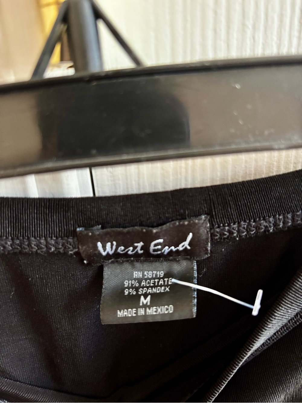 West End Black Flared Skirt M - Picture 2 of 2